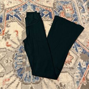 Aerie Dark Green Flare Pants